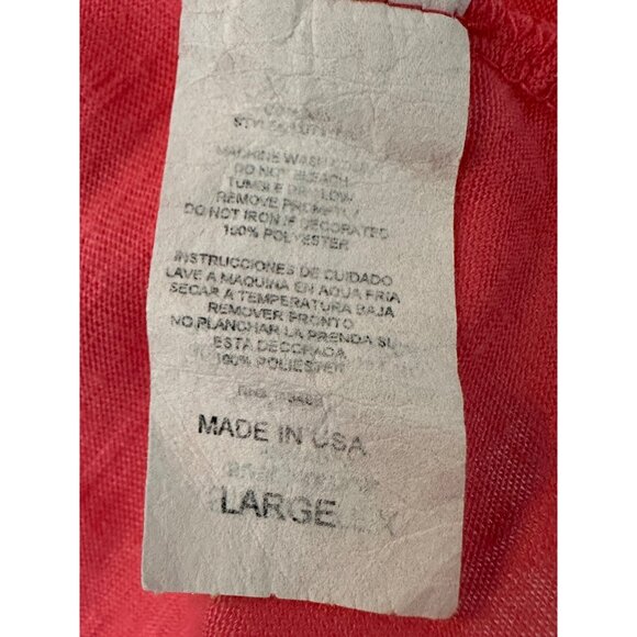 Disney Women’s Long Fitted T Shirt Peter Pan and Tinker Bell STAY PUT Size Large - Picture 16 of 16